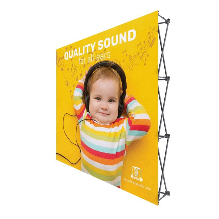 Sublimation Knitted Black Back Blockout Banner